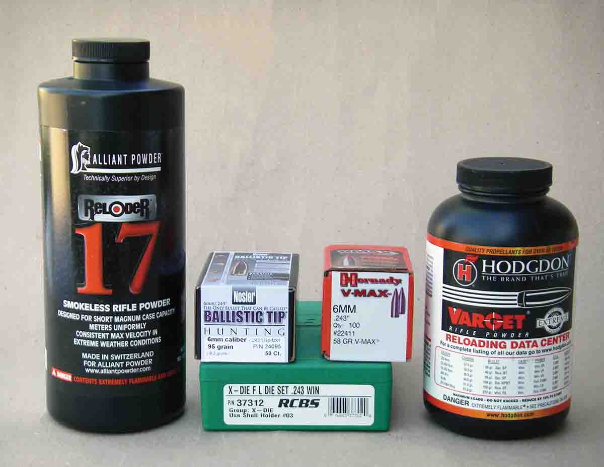 It is difficult to find a single powder that will offer top performance for lightweight varmint bullets and heavier bullets for hunting deer.